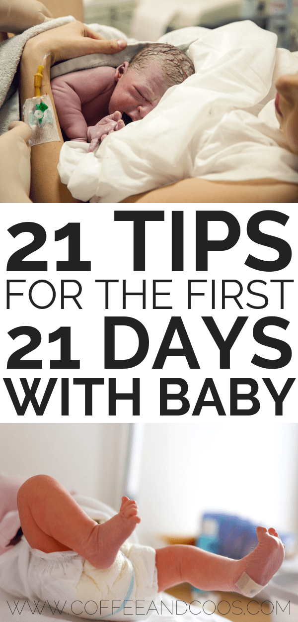 21 Tips for the First 21 Days with Baby