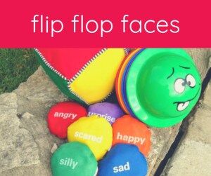 Flip Flop Faces bean bag game