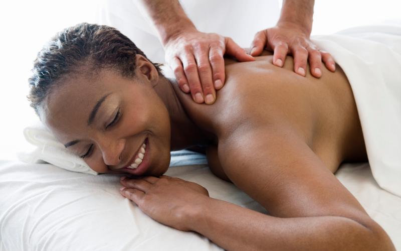 woman massage