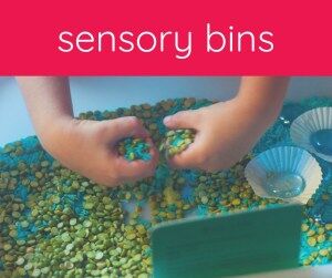 sensory bins