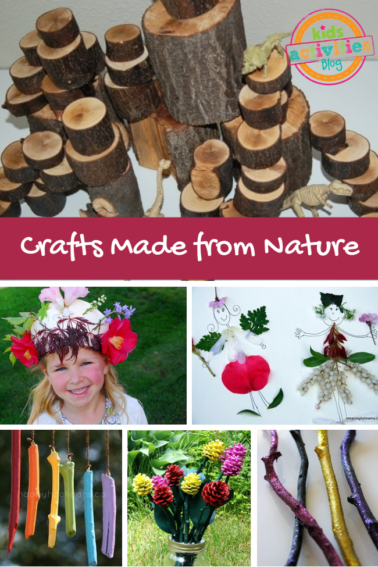 crafts with nature for kids