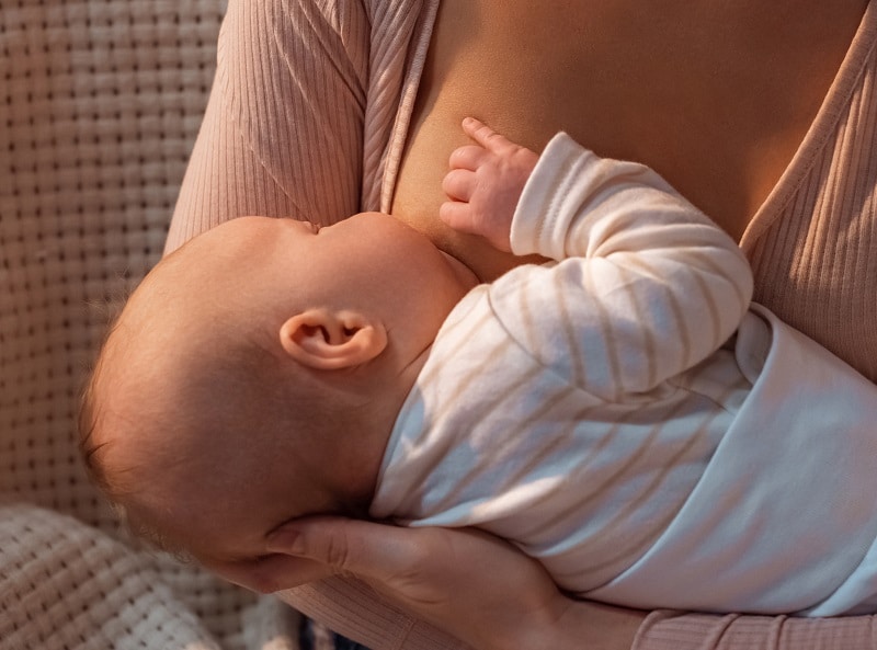 You can stimulate your baby's sense of taste by eating a wide and varied diet if breastfeeding