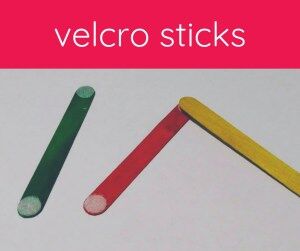 craft sticks with velcro