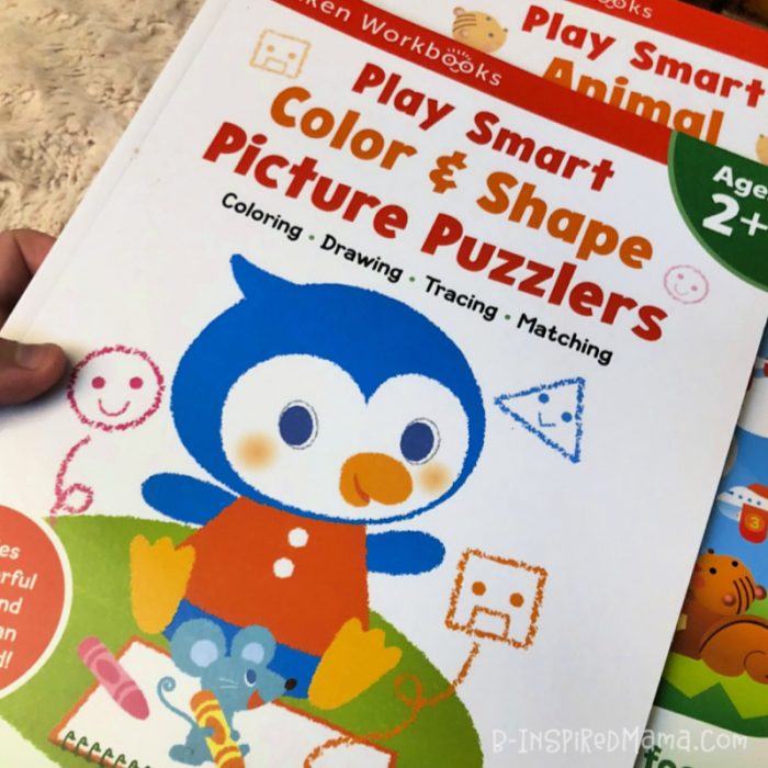 Printables for Toddlers from the Play Smart Picture Puzzler Workbooks for 2 Year Olds