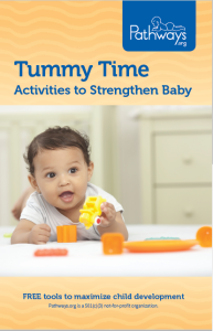 Tummy Time Brochure Cover