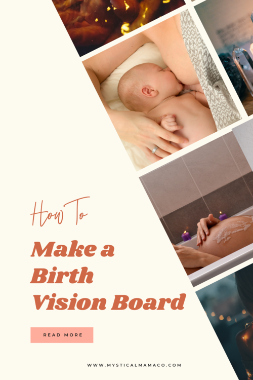 How to Make a Birth Vision Board
