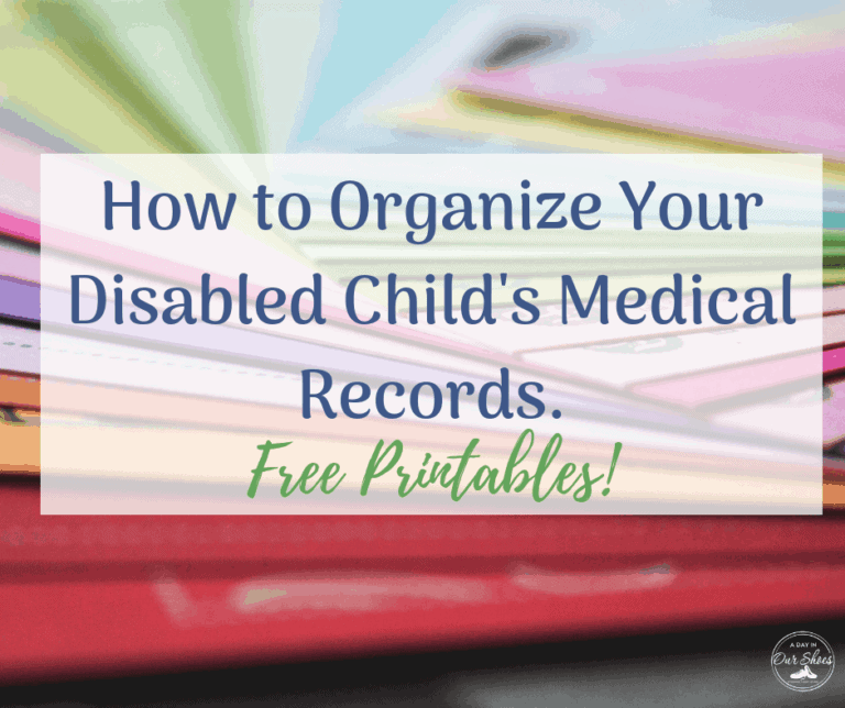 How to Create a Medical and IEP Binder for your Child | Free Printables