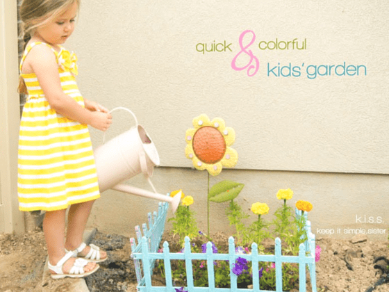 Quick gardens for kids 