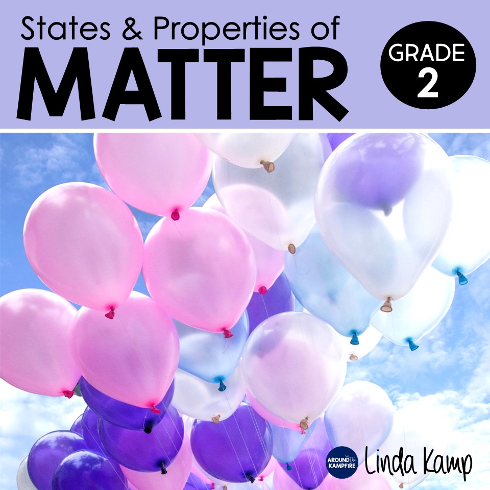Properties of Matter 2nd grade science unit with lesson plans, activities, experiments and teaching Power Point.