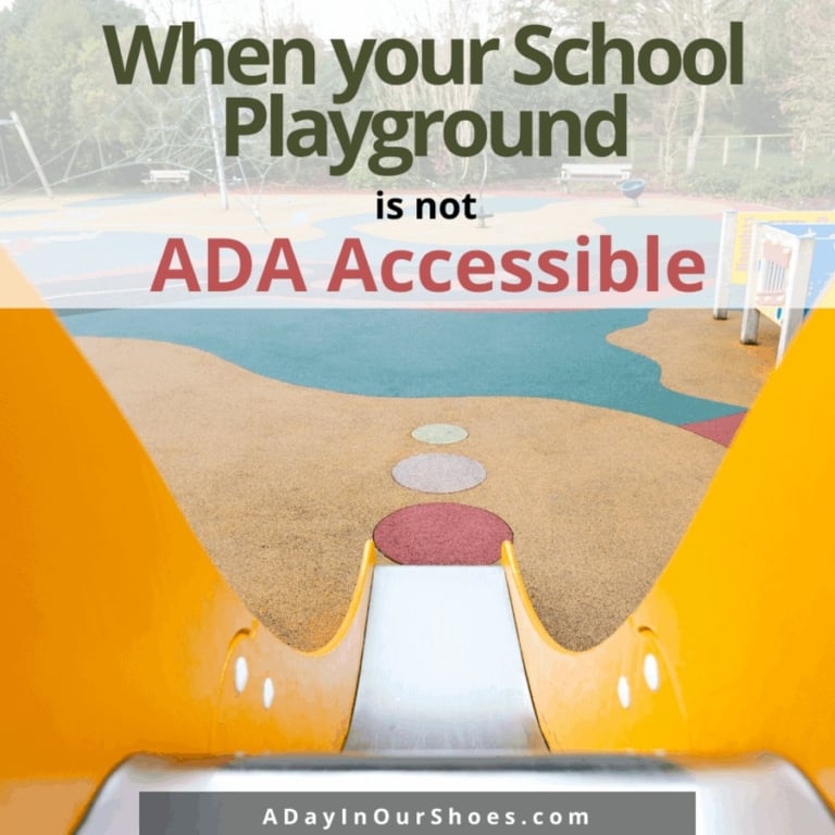 Accessible Playgrounds | What to do if your school playground is not ADA-compliant.