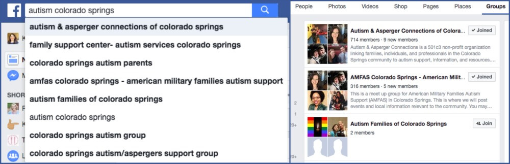 Facebook Search Special Needs Groups