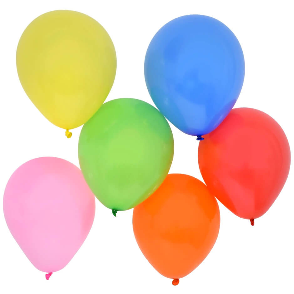 balloons dollar store science materials