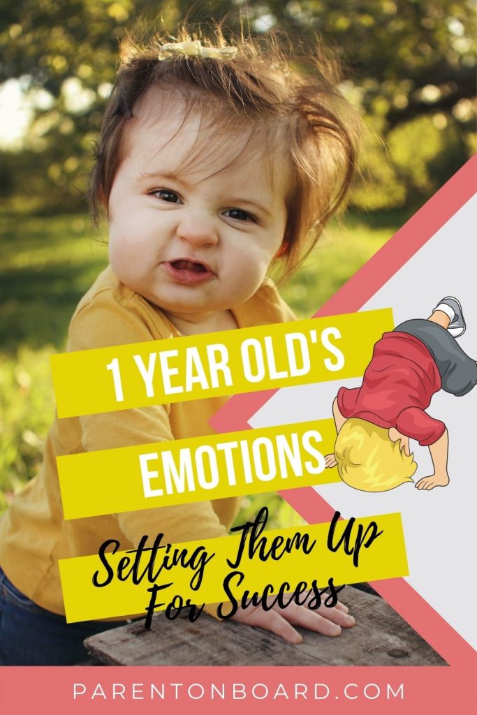 1 Year Old Behavior - The Start of Big Emotions Pin