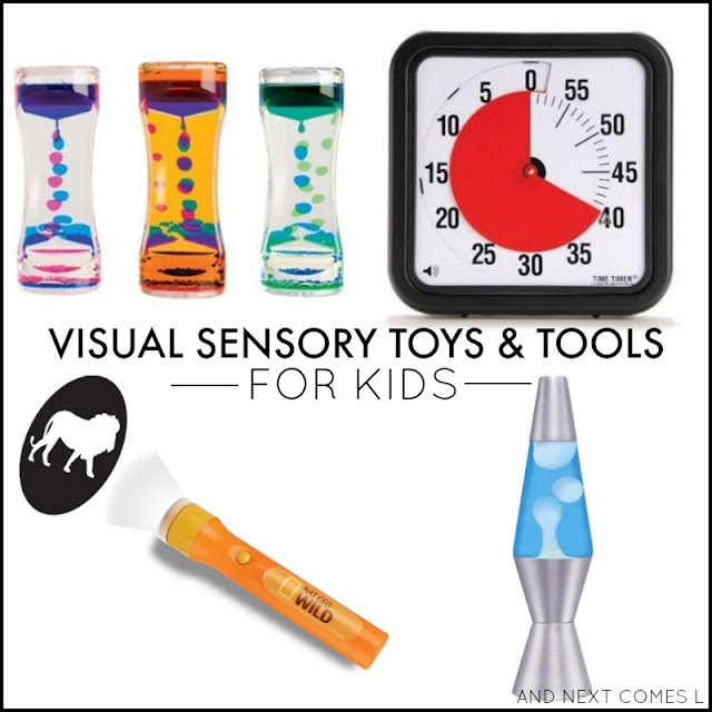 Visual sensory tools and toys