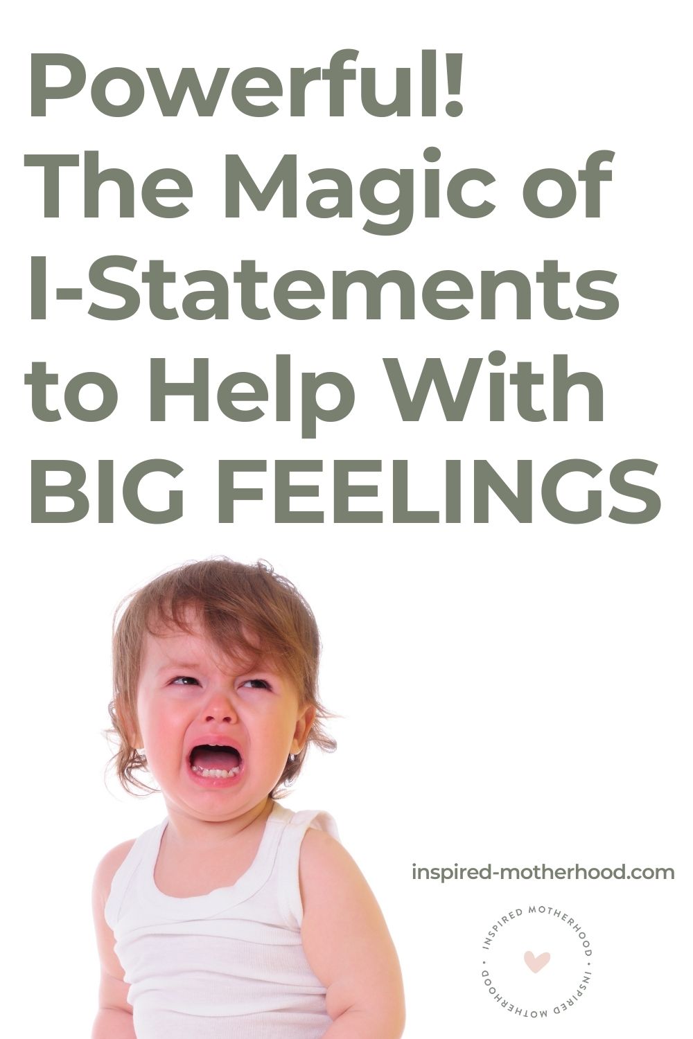 Does your child have BIG emotions that often leads to a tantrum? Here is a specific strategy for how to help kids express big feelings and manage their emotions. 