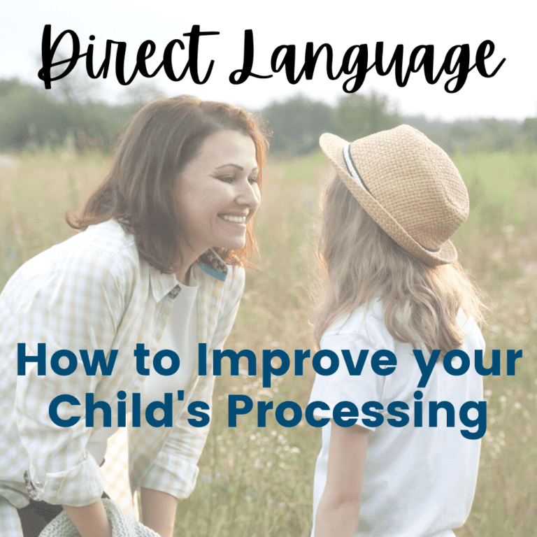 Direct Language | How to Correct your Communication with your Child