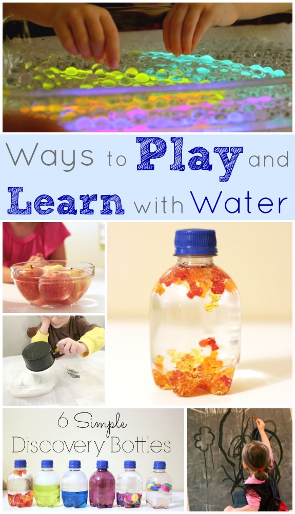 10 Ways to Play and Learn with Water Indoors!