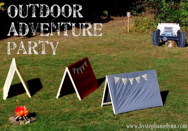 An Outdoor Adventure Fourth Birthday Celebration {camping, Jeeps & the great  outdoors} - bystephanielynn
