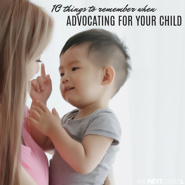 Advocacy tips for parents