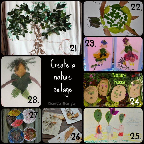 Create a nature collage