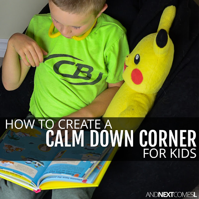 How to create a calm down corner