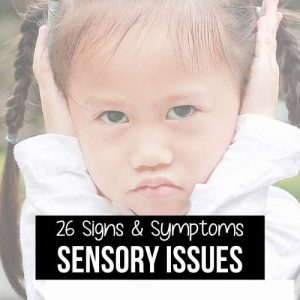 sign of sensory issues in kids
